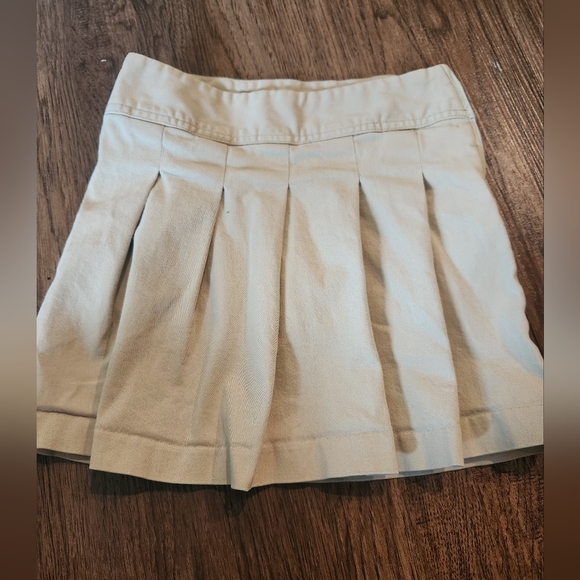 The Children's Place Other - Classic Tan Pleated Skirt